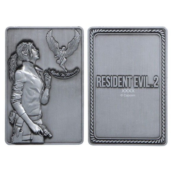 Resident Evil 2 Claire Redfield Metal Card Ingot Limited Edition Official Item - Picture 5 of 5